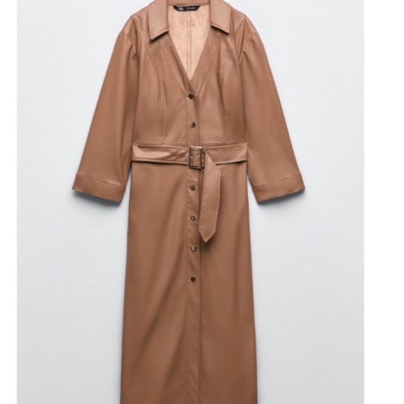 Zara leather dress - Picture 3 of 4